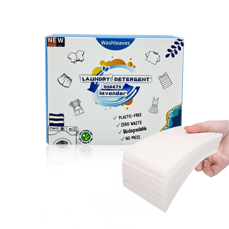 washleaves Laundry Detergent Sheets (100 sheets 200 loads)