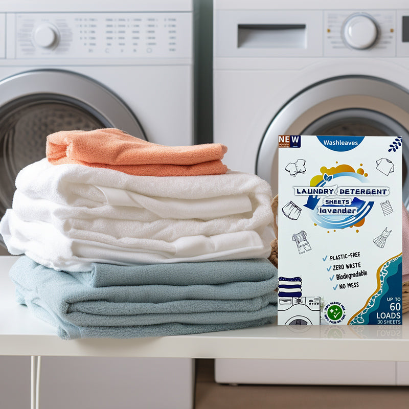 washleaves Laundry Detergent Sheets (30 sheets 60 loads)