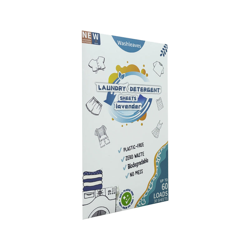 washleaves Laundry Detergent Sheets (30 sheets 60 loads)